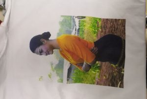 WM-EP6090T принтерінен Burma клиентіне арналған футболкалар басып шығару үлгісі
